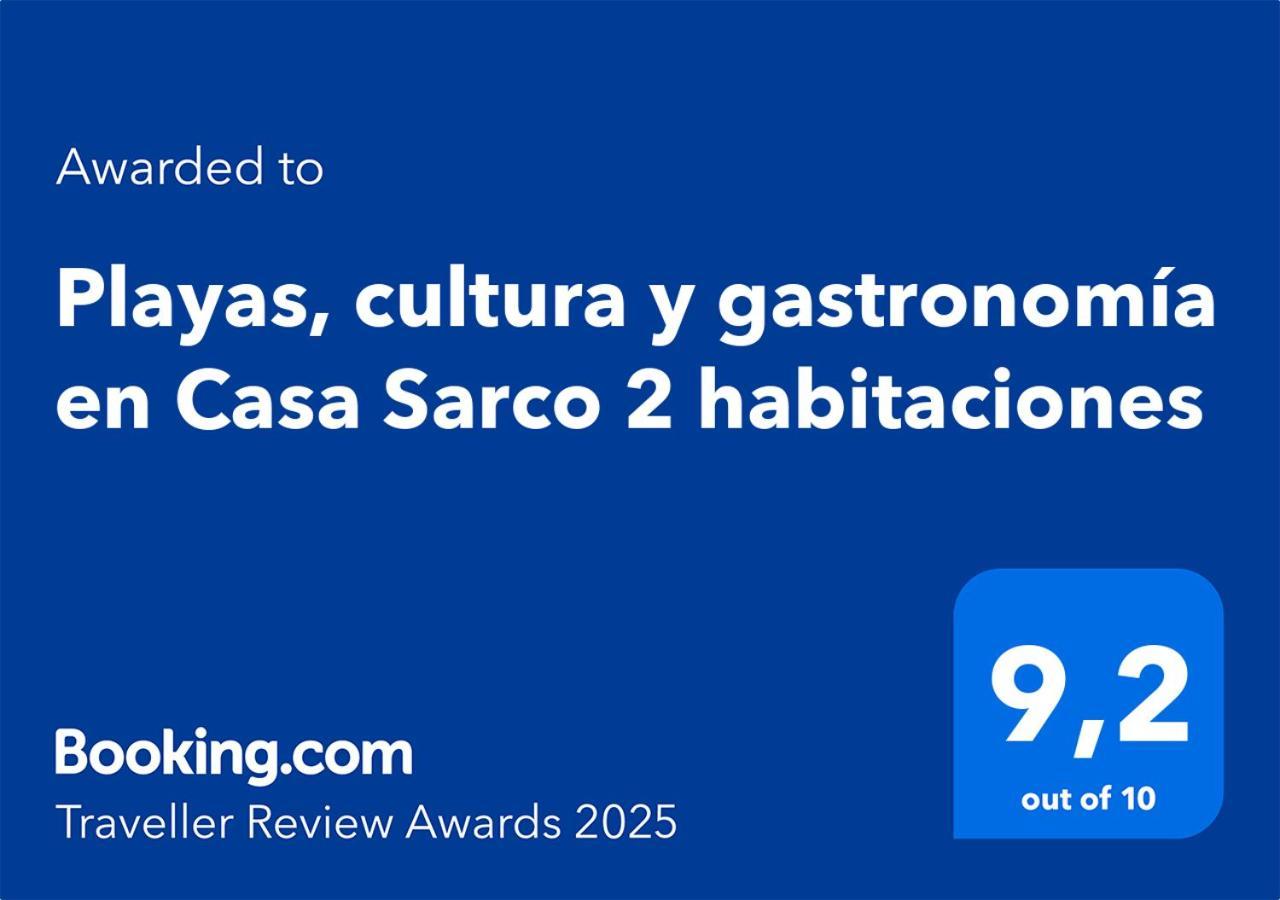 Playas, Cultura Y Gastronomia En Casa Sarco 2 Habitaciones San Fernando Eksteriør bilde